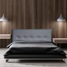 Cabeceira Cama Box Durasi 05 Cinza 195 X 60