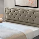 Cabeceira Cama Box Estofada Madeira Queen Size Sofia