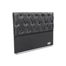 Cabeceira Cama Box Estofada Murat Facto Gray Casal - Courano Cinza - Ortobom