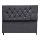 Cabeceira Cama Box Estofada Solteiro 90 Cm Suede Bruna Cor:cinza Escuro Cabeceira Cama Box Estofada Solteiro 90 Cm Suede Bruna Cor:cinza Escuro