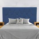 Cabeceira Cama Box Estofada Solteiro 90 cm Suede Melissa
