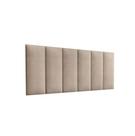 Cabeceira Cama Box Fácil Instalação 1,60 Queen Bege Cabeceira Cama Box Fácil Instalação 1,60 Queen Bege
