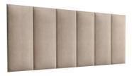 Cabeceira Cama Box Fácil Instalação 1,60x45 Queen Bege Cabeceira Cama Box Fácil Instalação 1,60x45 Queen Bege