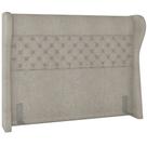 Cabeceira Cama Box King 195 cm P05 Madrid Bouclê Creme - Lyam Decor Cabeceira Cama Box King 195 cm P05 Madrid Bouclê Creme - Lyam Decor