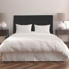 Cabeceira Cama Box King 195 Cm Suede Preto Ana Luisa Cabeceira Cama Box King 195 Cm Suede Preto Ana Luisa