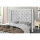 Cabeceira Cama Box King 195 cm Vicenza Linho Grigio S04 - D'Rossi Cabeceira Cama Box King 195 cm Vicenza Linho Grigio S04 - D'Rossi