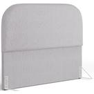 Cabeceira Cama Box King 195cm Orgânica Lanna W01 Linho Cinza - Lyam Decor
