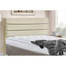 Cabeceira Cama Box King 195cm Turim Suede Bege - DS Estofados