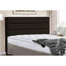 Cabeceira Cama Box King 90cm Turim Suede Marrom - DS Estofados