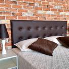 Cabeceira Cama Box King Durasi 10 Marrom 195x60