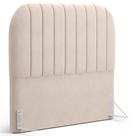 Cabeceira Cama Box King Estofada Orgânica 195cm Alice W01 Suede Bege - Lyam Decor