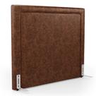 Cabeceira Cama Box King Size Alba 195cm com Frame material sintético Whisky - Desk Design