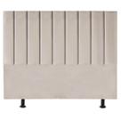 Cabeceira Cama Box King Size Estofada 195 cm Carla Suede