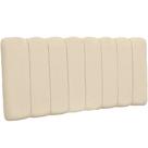 Cabeceira Cama Box Painel Casal 140 cm Dubai W01 Linho Cru - Lyam Decor