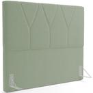 Cabeceira Cama Box Queen 160 cm Aurora W01 Bouclê Oliva - Lyam Decor