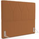 Cabeceira Cama Box Queen 160 cm Aurora W01 Bouclê Terracota - Lyam Decor