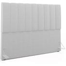 Cabeceira Cama Box Queen 160 cm Dália W01 Bouclê Cinza Lyam Decor Cabeceira Cama Box Queen 160 cm Dália W01 Bouclê Cinza Lyam Decor
