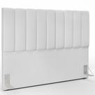 Cabeceira Cama Box Queen 160 cm Dália W01 Facto Branco - Lyam Decor Cabeceira Cama Box Queen 160 cm Dália W01 Facto Branco - Lyam Decor