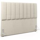 Cabeceira Cama Box Queen 160 cm Dália W01 Linho Champagne - Lyam Decor