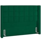 Cabeceira Cama Box Queen 160 cm P05 Paris Bouclê Verde - Lyam Decor