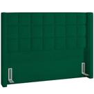 Cabeceira Cama Box Queen 160 cm P05 Paris Bouclê Verde Lyam Decor Cabeceira Cama Box Queen 160 cm P05 Paris Bouclê Verde Lyam Decor