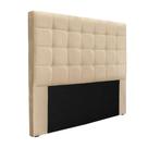 Cabeceira Cama Box Queen 160 Cm Verona Linho Dourado S04 - D'rossi