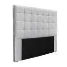 Cabeceira Cama Box Queen 160 Cm Verona Linho S04 Cor Grigio