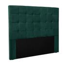 Cabeceira Cama Box Queen 160 Cm Verona Veludo S04 Cor Verde