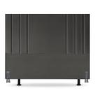 Cabeceira Cama Box Queen 160cm Estofada Moderna material sintético Frame