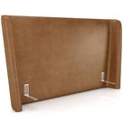 Cabeceira Cama Box Queen 160cm Nilo P05 material sintético Whisky - Lyam Decor