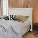 Cabeceira Cama Box Queen 1,60m Estofada Aruba Linho Crú Cabeceira Cama Box Queen 1,60m Estofada Aruba Linho Crú