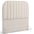 Cabeceira Cama Box Queen Estofada Orgânica 160cm Alice W01 Linho Cru - Lyam Decor