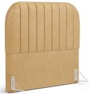 Cabeceira Cama Box Queen Estofada Orgânica 160cm Alice W01 material sintético Fendi - Lyam Decor