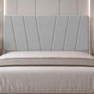 Cabeceira Cama Box Queen Size Casal Estofada 160cm Luxo Moderna Linho Quarto Cabeceira Cama Box Queen Size Casal Estofada 160cm Luxo Moderna Linho Quarto