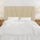 Cabeceira Cama Box Queen Size Casal Estofada 160cm Luxo Moderna Linho Quarto