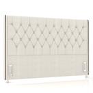 Cabeceira Cama Box Solteirão 98cm Florenza P02 Linho Creme - Mpozenato