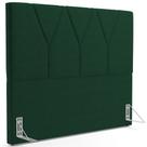 Cabeceira Cama Box Solteiro 100cm Aura Suede W01 Verde - Mpozenato Cabeceira Cama Box Solteiro 100cm Aura Suede W01 Verde - Mpozenato