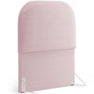 Cabeceira Cama Box Solteiro 100cm Orgânica Lanna W01 Bouclê Rosê - Lyam Decor Cabeceira Cama Box Solteiro 100cm Orgânica Lanna W01 Bouclê Rosê - Lyam Decor