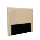 Cabeceira Cama Box Solteiro 90 Cm Arizona Linho Dourado S04 - D'rossi