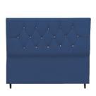 Cabeceira Cama Box Solteiro 90 cm Geovana Suede