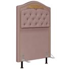 Cabeceira Cama Box Solteiro 90cm Imperial Veludo J02 Rosê - Mpozenato Cabeceira Cama Box Solteiro 90cm Imperial Veludo J02 Rosê - Mpozenato