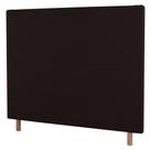 Cabeceira Cama Box Solteiro Cairo 90cm ano Marrom - Abmaza