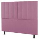 Cabeceira Cama Box Solteiro Cora 90cm Suede Rosa - Abmaza Cabeceira Cama Box Solteiro Cora 90cm Suede Rosa - Abmaza