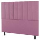 Cabeceira Cama Box Solteiro Cora 90cm Suede Rosa - Abmaza Cabeceira Cama Box Solteiro Cora 90cm Suede Rosa - Abmaza