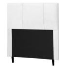 Cabeceira Cama Box Solteiro Donna 90cm Corano Branco - Abmaza