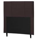 Cabeceira Cama Box Solteiro Donna 90cm Corano Marrom - Desk Design