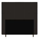 Cabeceira Cama Box Solteiro Leiria 90cm Suede Marrom - Abmaza