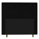Cabeceira Cama Box Solteiro Lisboa 90cm Corano Preto - Desk Design