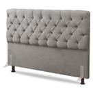 Cabeceira Cama Box Solteiro Lylla 90cm Capitonê com Frame Linho Bege - Abmaza