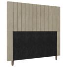 Cabeceira Cama Box Solteiro Nala 90cm Corano Bege - Abmaza Cabeceira Cama Box Solteiro Nala 90cm Corano Bege - Abmaza